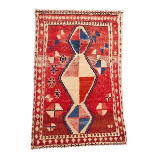 Vintage Persian Lori Rug - 04'01 X 05'11 For Sale