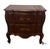 Vintage White Furniture French Provincial Style Mahogany Nightstand For Sale - Image 10 of 10