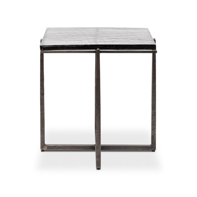 Contemporary Square Contemporary End Table For Sale - Image 3 of 12