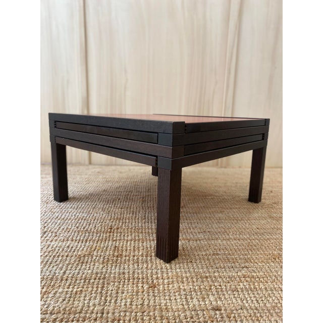 1980s Hexa Coffee Table by Vuarnesson for Bellato, France, 1980s For Sale - Image 5 of 9