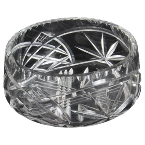 Cut Crystal Bowl, 1950s