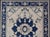 Navy Blue Oushak Vintage Rug With Traditional Medallion Design For Sale - Image 11 of 16