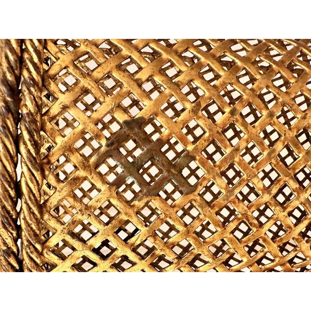 Mid-Century Gold Color Umbrella Stand by Li Puma, 1960s For Sale - Image 15 of 16