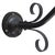 Vintage Industrial French Green Enamel Cast Iron Wall Light For Sale - Image 4 of 5