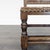 Wood Vintage Dining Side Chair With Carved Finials and Nailhead Trim For Sale - Image 7 of 8