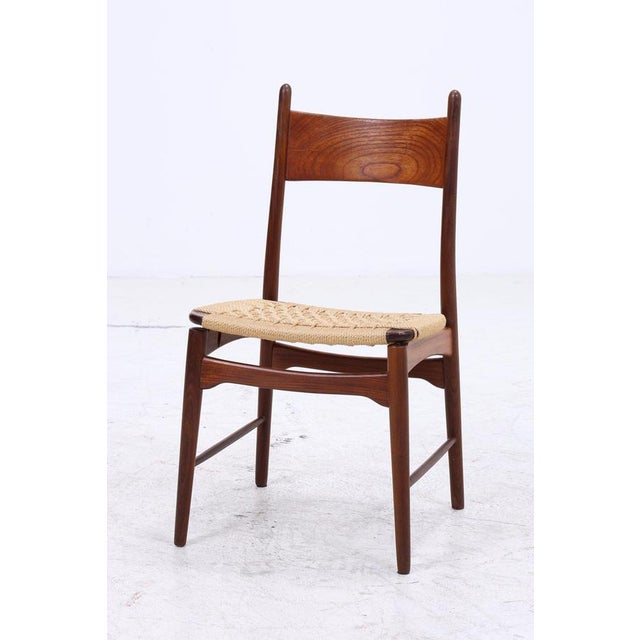 1960s Mid-Century Danish Teak Dining Chairs, 1960s, Set of 2 For Sale - Image 5 of 17