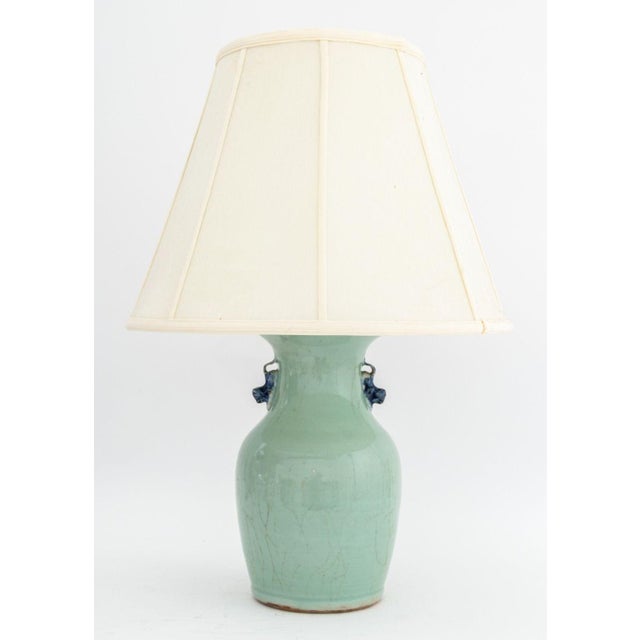 Chinese Porcelain Vase Mounted as a Lamp For Sale - Image 4 of 5