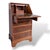 Vintage Yew Wood Compact Bureau with Drawers For Sale - Image 9 of 10
