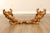 Gold Italian Rococo Style Carved Gilt Wood Coffee Table Base For Sale - Image 8 of 13