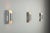 Cylindrical Aluminium Wall Lamps, 1970s, Set of 3 For Sale - Image 4 of 15