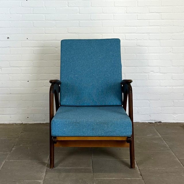 Set of Vintage Armchairs by B. Sprij for Vlaardingen N.V., 1950s For Sale - Image 4 of 8