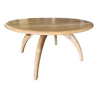 Mid Century Heywood Wakefield Rotating 'Lazy Susan' Coffee/Cocktail Table For Sale