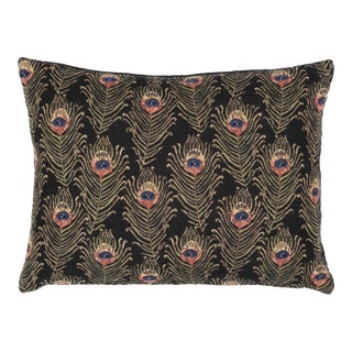 Peacock Feathers Cushion With Feather Filler - 33x46cm (13"x18") For Sale