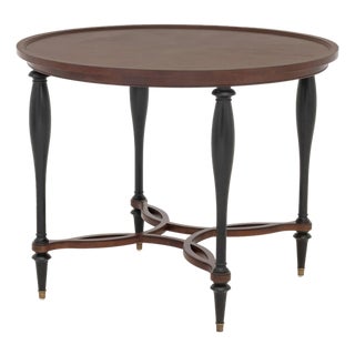 Baker Furniture Circular Center Table For Sale
