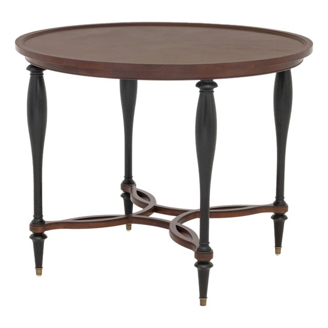 Baker Furniture Circular Center Table For Sale