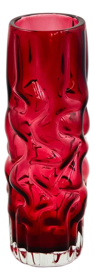 Glass Vase by Pavel Hlava, Czechoslovakia, 1960s