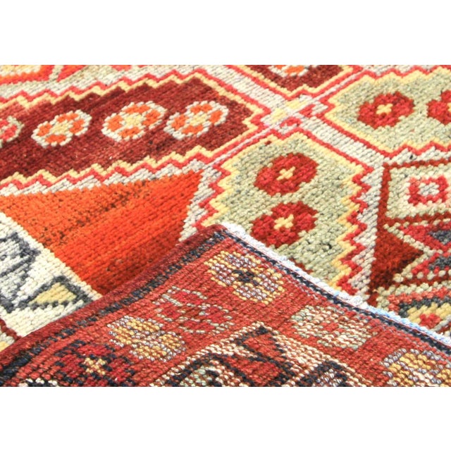 1960s Turkish Oushak Runner For Sale - Image 4 of 7