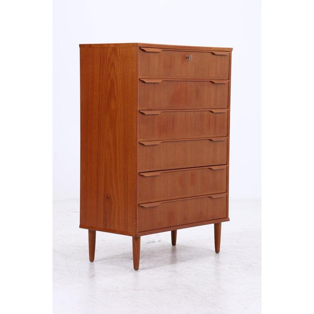 Vintage Teak Chest of Drawers, 1960s For Sale - Image 13 of 15