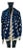 Chanel Navy Blue Monogram 100% Silk Scarf For Sale
