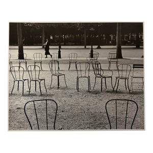 André Kertész Chairs of Paris 1927 Photograph