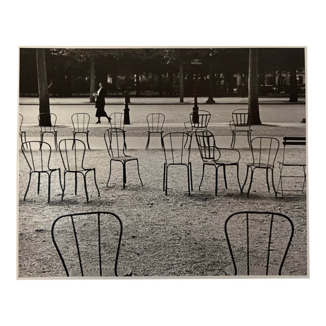 Contemporary Chairs of Paris 1927 by André Kertész For Sale