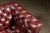 Vintage Tufted Leather Chesterfield Sofa in Burgundy For Sale - Image 9 of 11