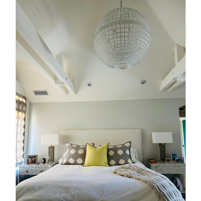 AERIN Aerin Mill Large Globe Lantern For Sale - Image 4 of 4