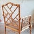 Wood Vintage Chippendale Armchair in Faux Bamboo, 1980s For Sale - Image 7 of 9
