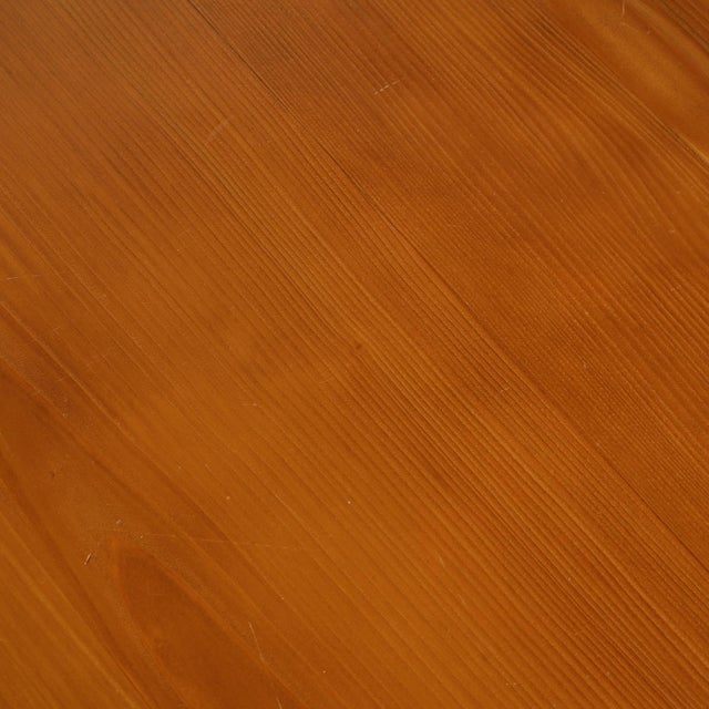 Art Populaire Circular Wood Coffee Table, France, 1960s For Sale - Image 9 of 10