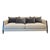 Caracole Modern Light Gray Linen Outline Sofa For Sale