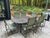 Brown Jordan Brown Jordan Outdoor Table With Eight Chairs For Sale - Image 4 of 8