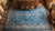 Late 19th Century Elegant Royal Blue Color With Delicate Floral Design Antique Chinese Peking Rug For Sale - Image 5 of 7
