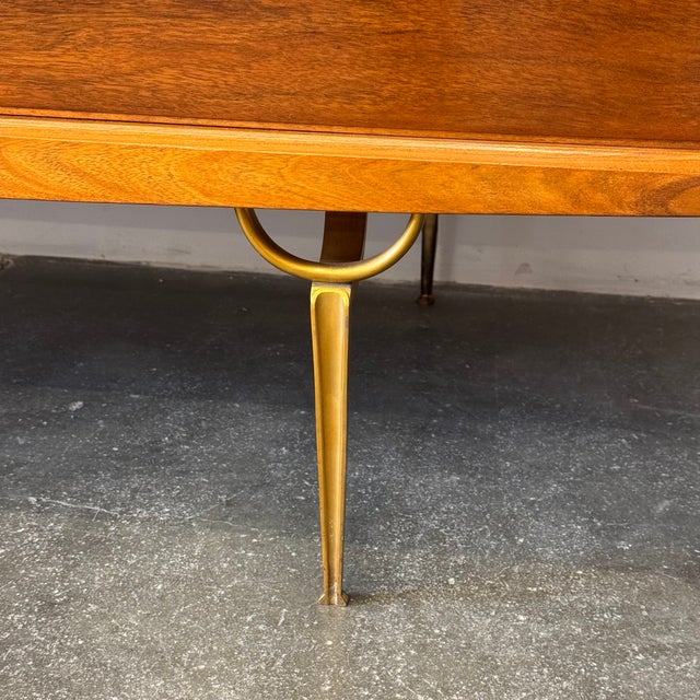 Vintage Chest of Drawers in Wood, 1950s For Sale - Image 3 of 10