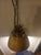 Moving sAle Custom Made Two Tone Brass and Cedar Wood Pendant Lamp For Sale - Image 12 of 12
