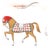 1970s Daniel Hechter French Equestrian Horse Porcelain Plate For Sale