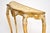 Gold Vintage Venetian Parcel Gilt Console Table, 1930 For Sale - Image 8 of 12