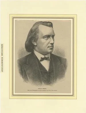 Johannes Brahms, 1880, Paper