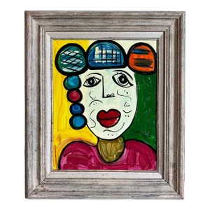 1970 Original Peter Keil Painting Framed