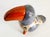 1960s Large Tonalá Mexico Ceramic Toucan Figurine, Artisan Signed For Sale - Image 9 of 11