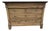 19th Century French Empire Walnut Bleached Marble Top Chest of Drawer / Commodes For Sale