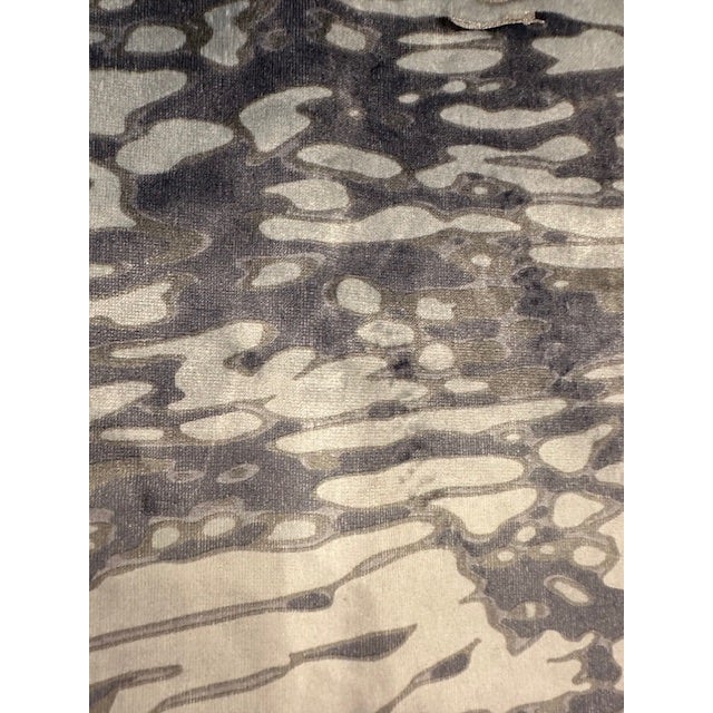 2020s Great Plains Reflecting Pool Printed Velvet - Holly Hunt - 6 Plus Yards For Sale - Image 5 of 5