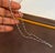 Silver Bead & Ball Station Chain Necklace in Platinum, 17 Inch, 9.3 Gm For Sale - Image 8 of 8