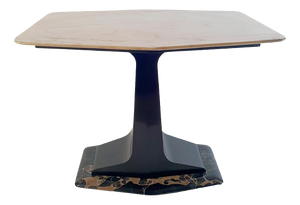 Mid-Century Modern Coffee Table with Marble Top attributed to Cantu, Italy, 1959
