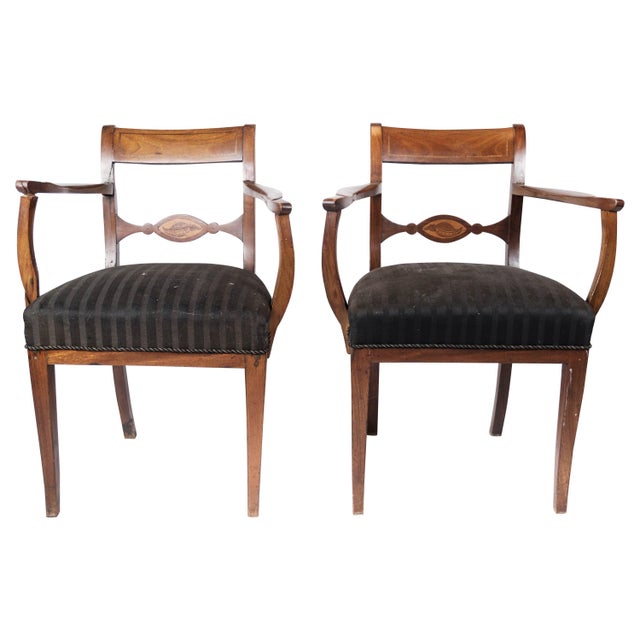 Set of Armchairs of Mahogany, 1860s For Sale - Image 15 of 15