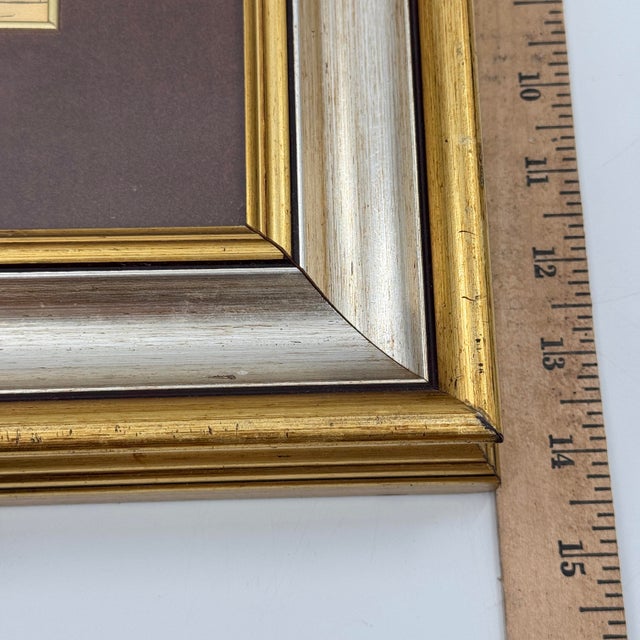 Vintage Italian Chiesa Madre Partinico Hand-Painted 22k Gold Leaf Art For Sale - Image 11 of 12
