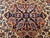 19th Century Persian Farahan Rug, Hand-Knotted Wool, Floral Pattern, Tan & Navy, 4x5 For Sale - Image 13 of 16