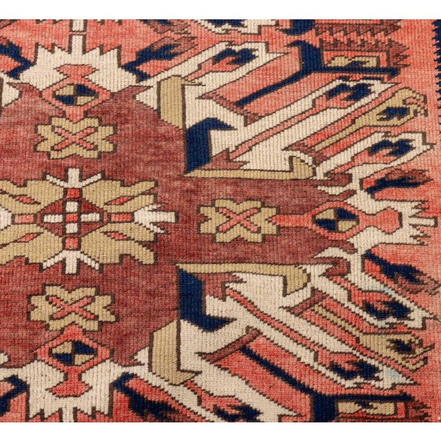 Caucasian Eagle Kazak Wool Rug, 6' 6" X 3' 8" For Sale - Image 4 of 10