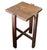 American Antique Arts and Crafts Wood Side Table, Plant Stand For Sale - Image 3 of 9