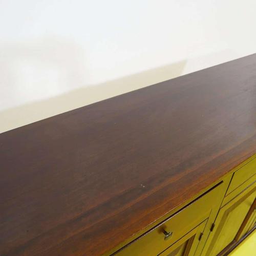 Wooden Sideboard with Four Doors and Four Drawers For Sale - Image 3 of 14