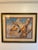 Wood 1980s Signed Jim Oliver Print of 2 Wood Ducks in Gorgeous Gold Bamboo Frame For Sale - Image 7 of 11